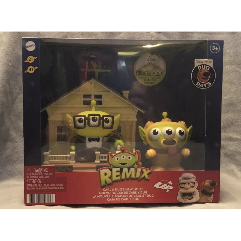 Disney/Pixar "UP + Toy Story Alien" Remix~Carl and Dug's New Home Playset